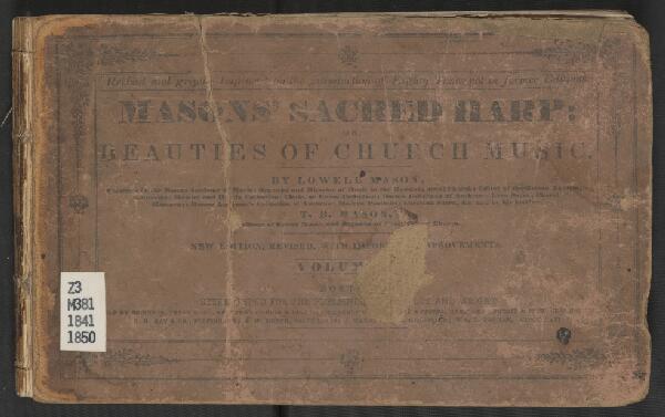 First page of The Sacred Harp