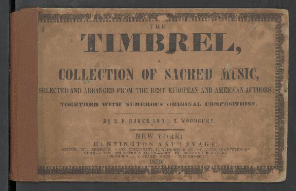 First page of The Timbrel