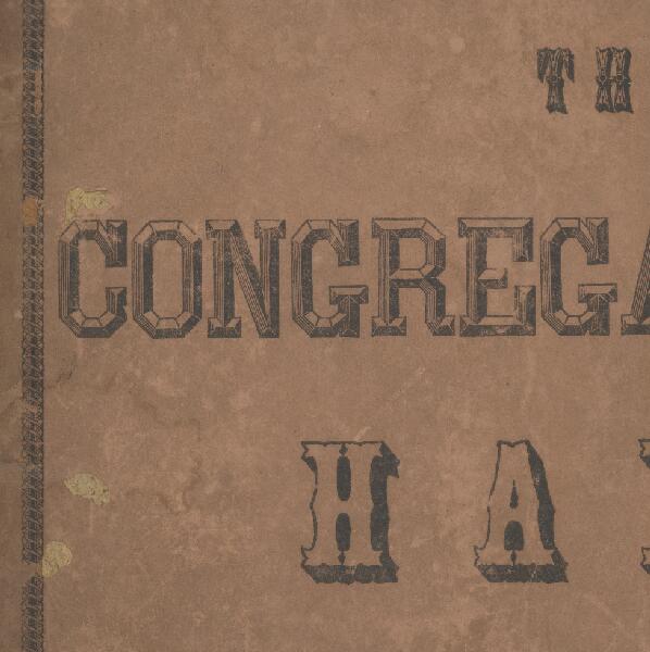First page of The Congregational Harp