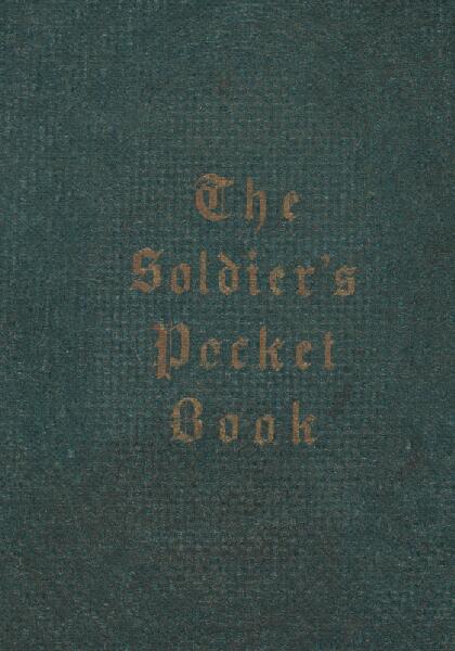 First page of The Soldier's Pocket-Book