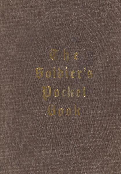 First page of The Soldier's Pocket-Book