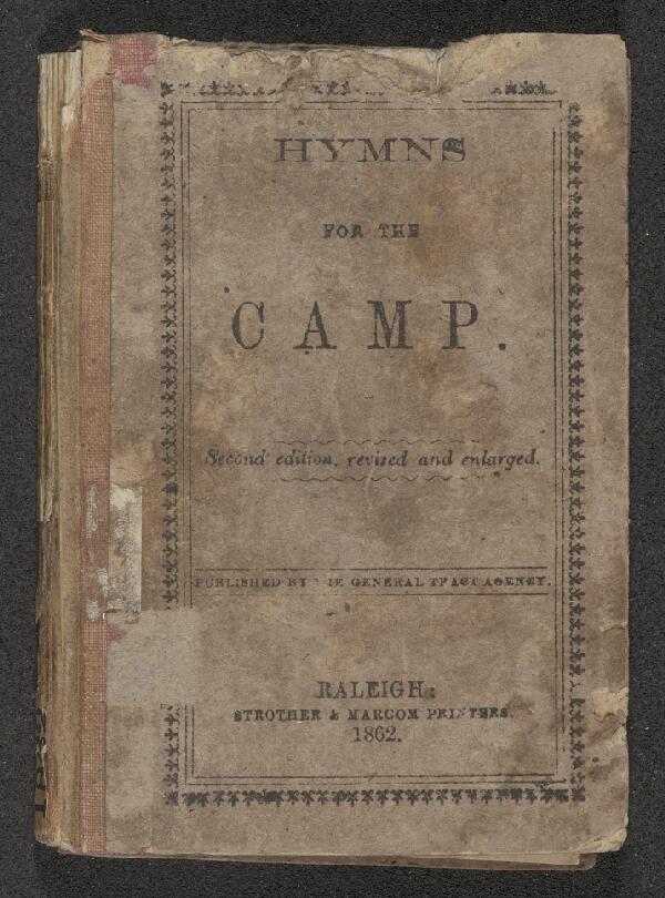 First page of Hymns for the Camp