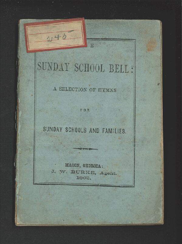 First page of The Sunday School Bell