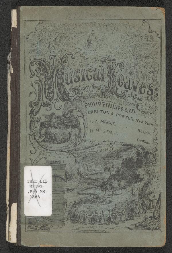 First page of Musical Leaves for Sabbath Schools