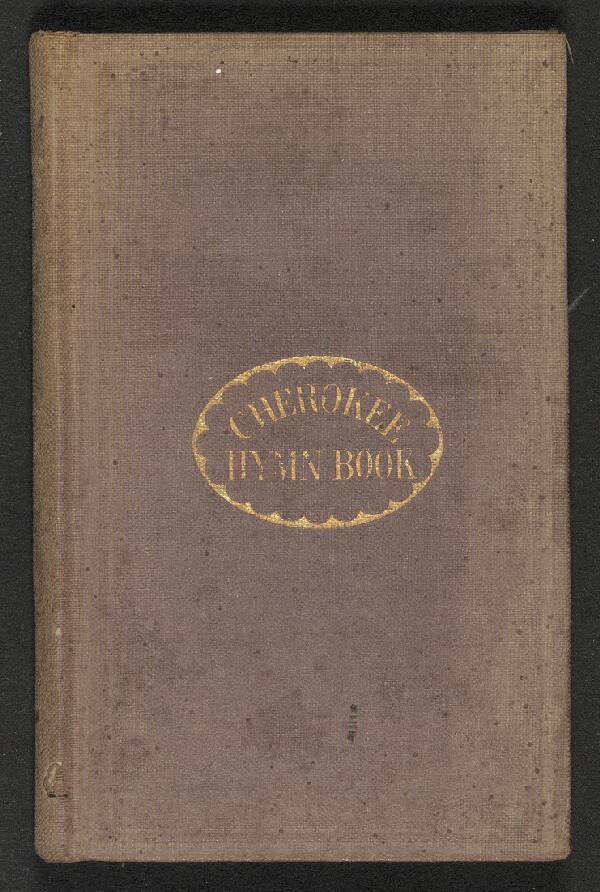First page of Cherokee Hymn Book