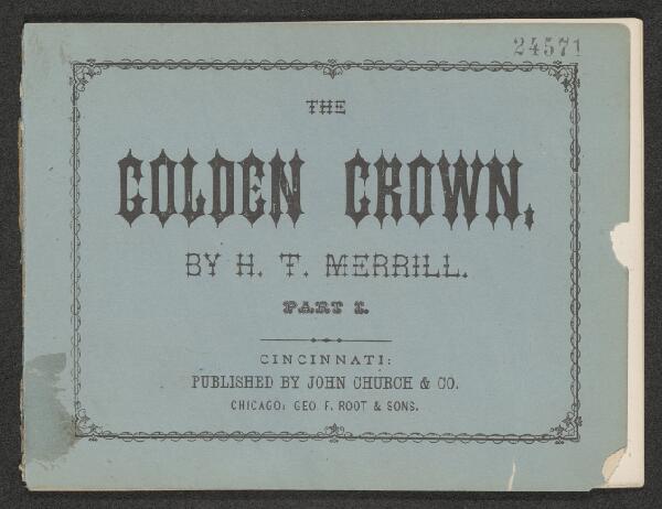 First page of The Golden Crown