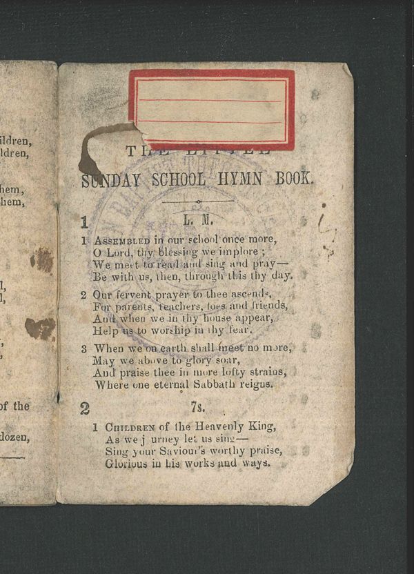 The Little Sunday School Hymn Book