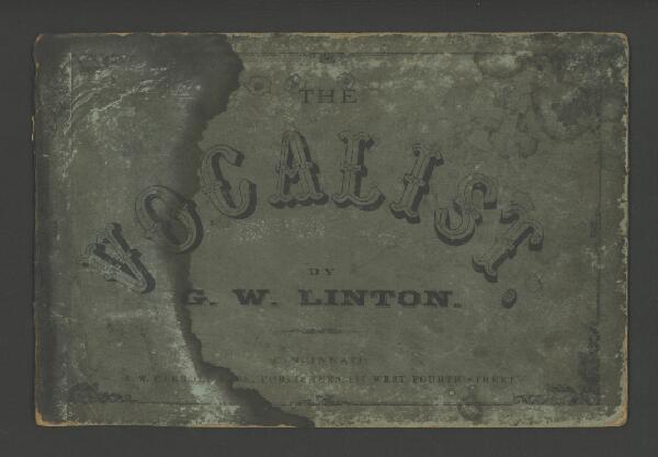 First page of The Vocalist