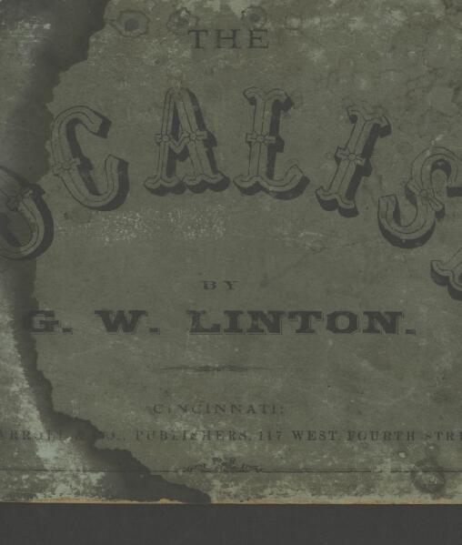 First page of The Vocalist