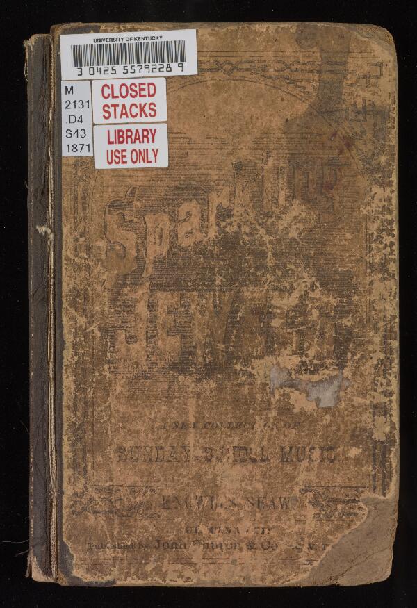 First page of Sparkling Jewels for the Sunday School