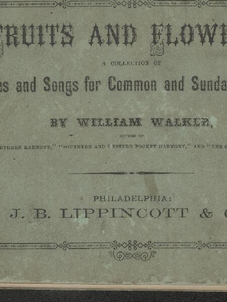 First page of Fruits and Flowers