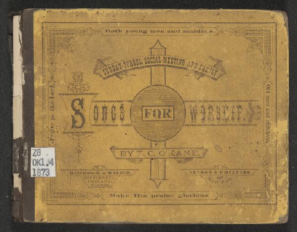 First page of Songs for Worship