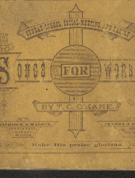 First page of Songs for Worship