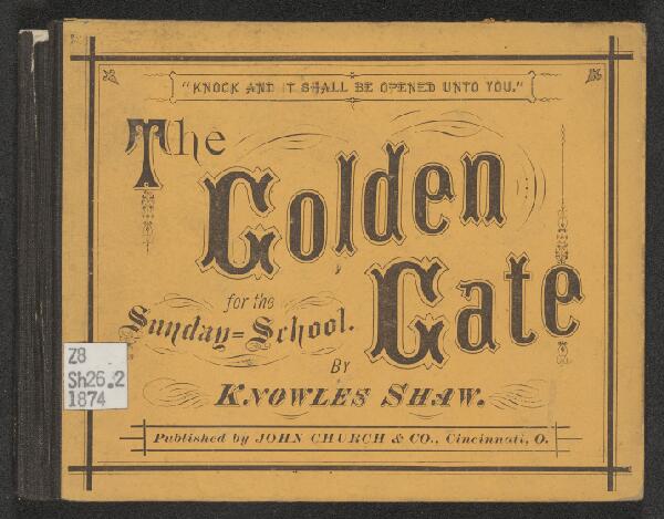 First page of The Golden Gate