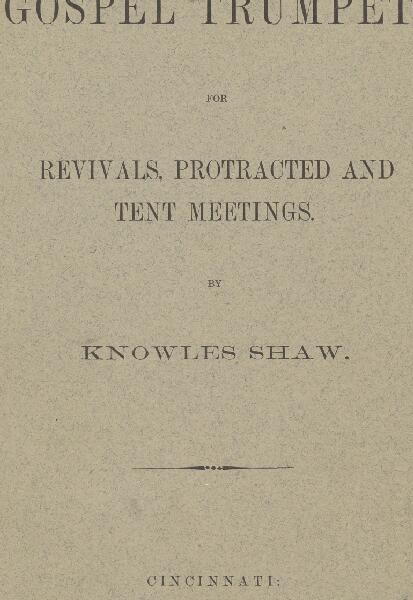 First page of The Gospel Trumpet