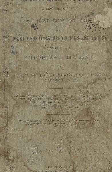 First page of Spiritual Hymns