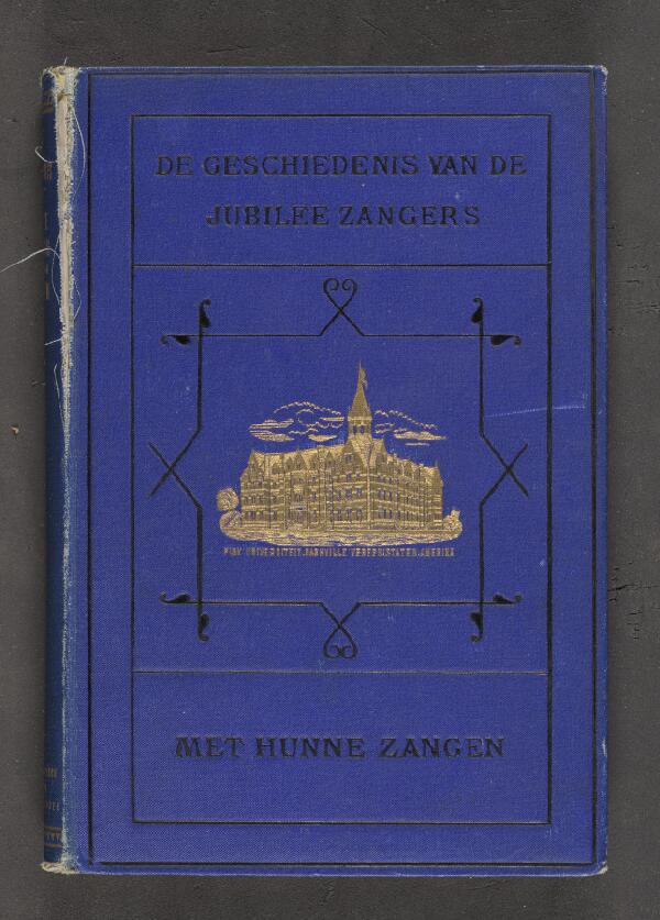 First page of De Geschiedenis van de Jubilee-Zangers met Hynne Liederen