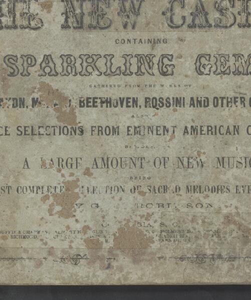 First page of The New Casket