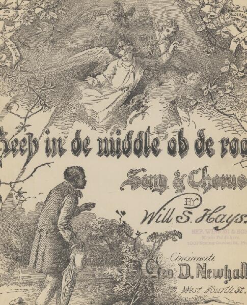 First page of Keep in de Middle ob de Road
