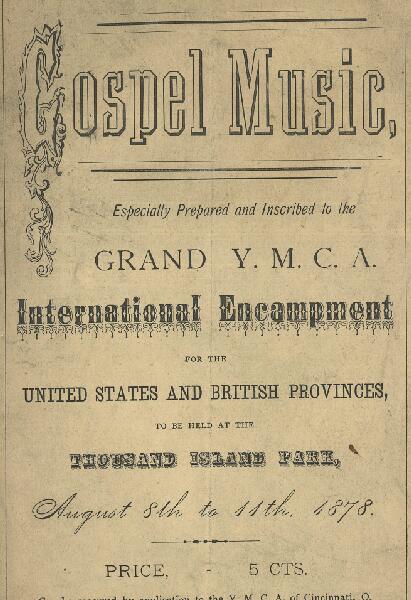 First page of New Gospel Music