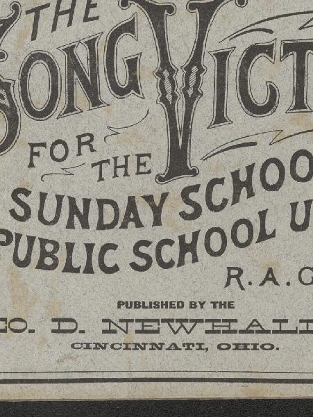 First page of The Song Victor