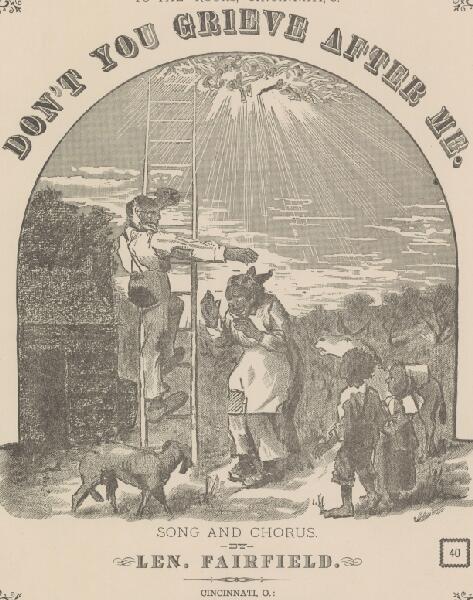 First page of Don't You Grieve After Me