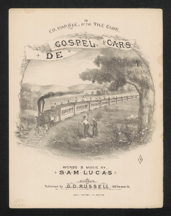 First page of De Gospel Cars