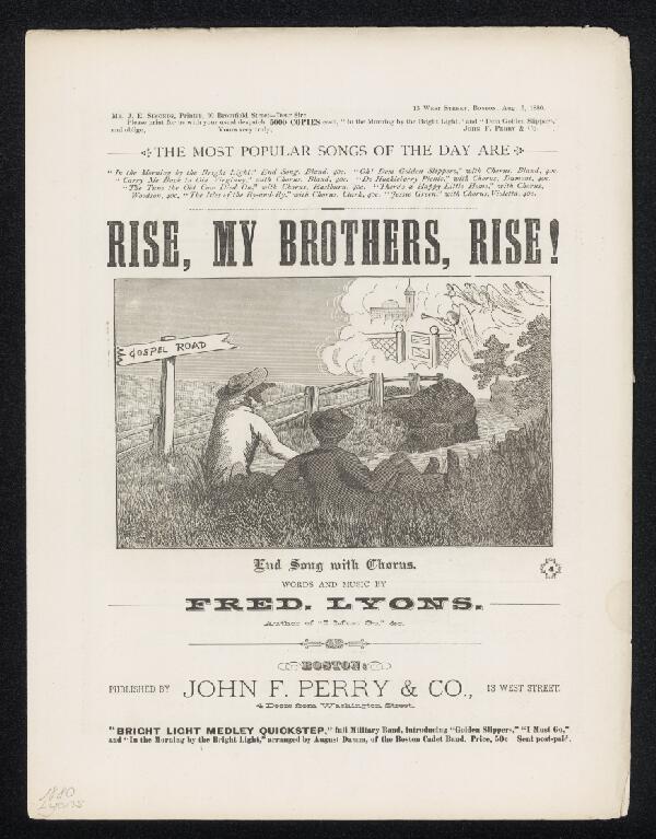 First page of Rise, My Brothers, Rise!