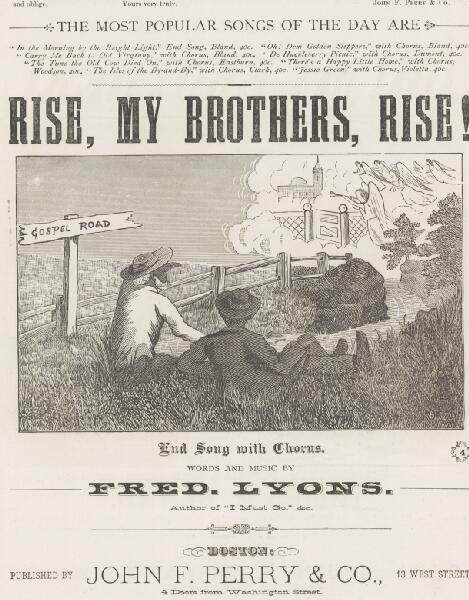 First page of Rise, My Brothers, Rise!