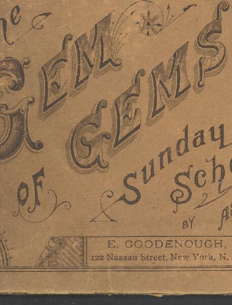 First page of The Gem of Gems