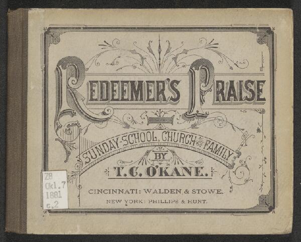 First page of Redeemer's Praise