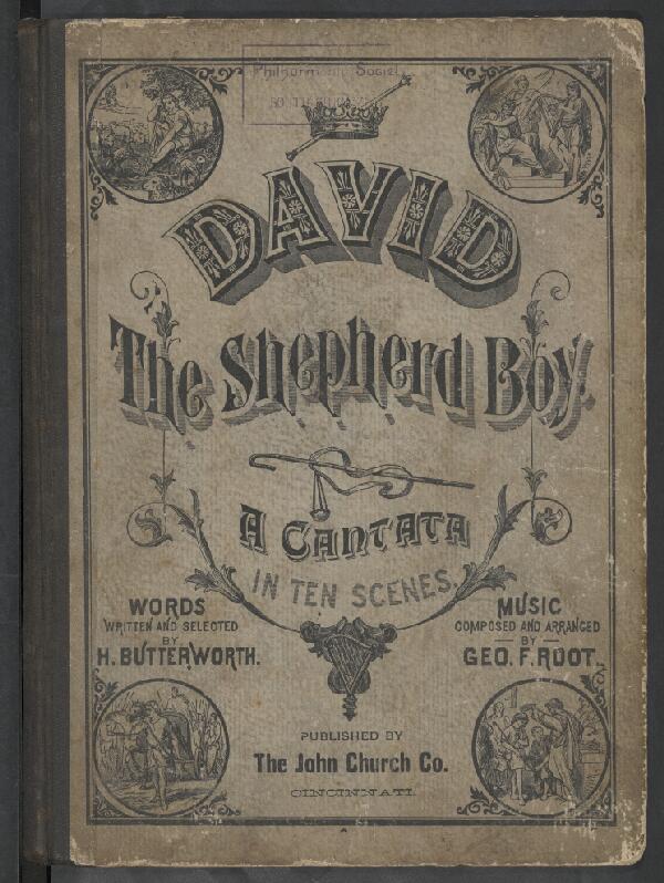 First page of David, the Shepherd Boy