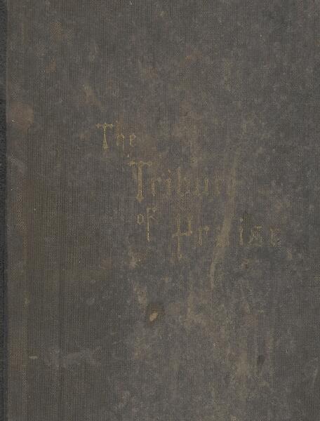 First page of The Tribute of Praise