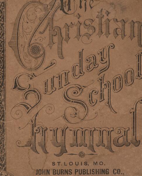 First page of The Christian Sunday School Hymnal