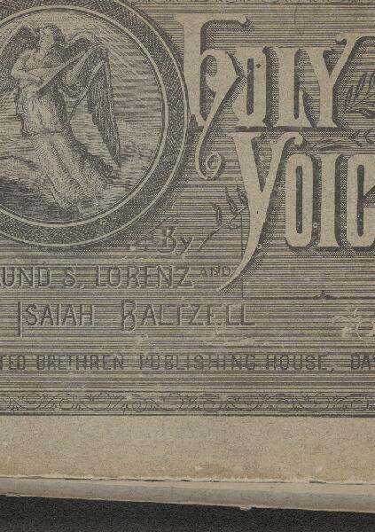 First page of Holy Voices