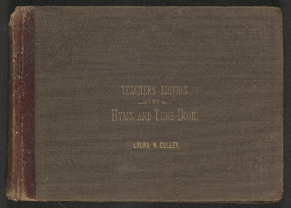 First page of Teachers' Edition of the New Christian Hymn and Tune-book