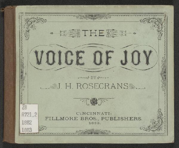 First page of The Voice of Joy