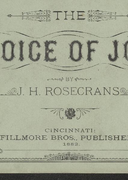 First page of The Voice of Joy