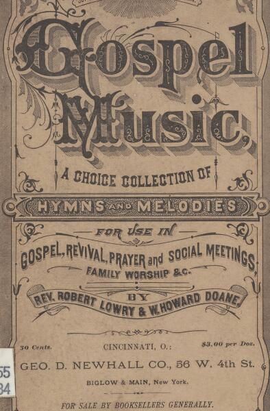 First page of Gospel Music
