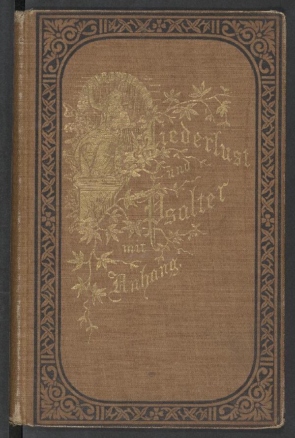 First page of Liederlust und Psalter