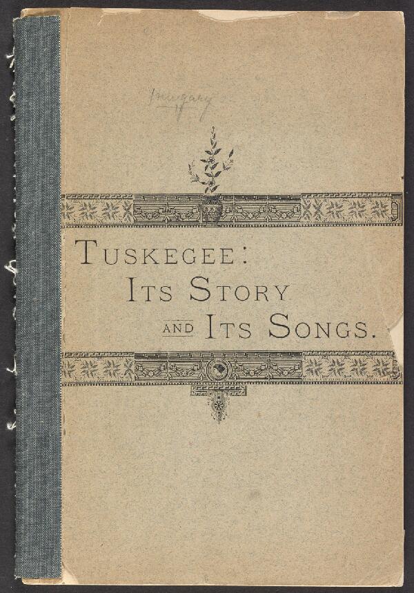 First page of Tuskegee Normal and Industrial School, for Training Colored Teachers, at Tuskegee, Alabama