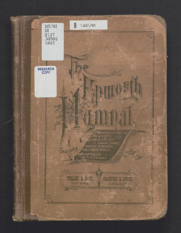 First page of The Epworth Hymnal