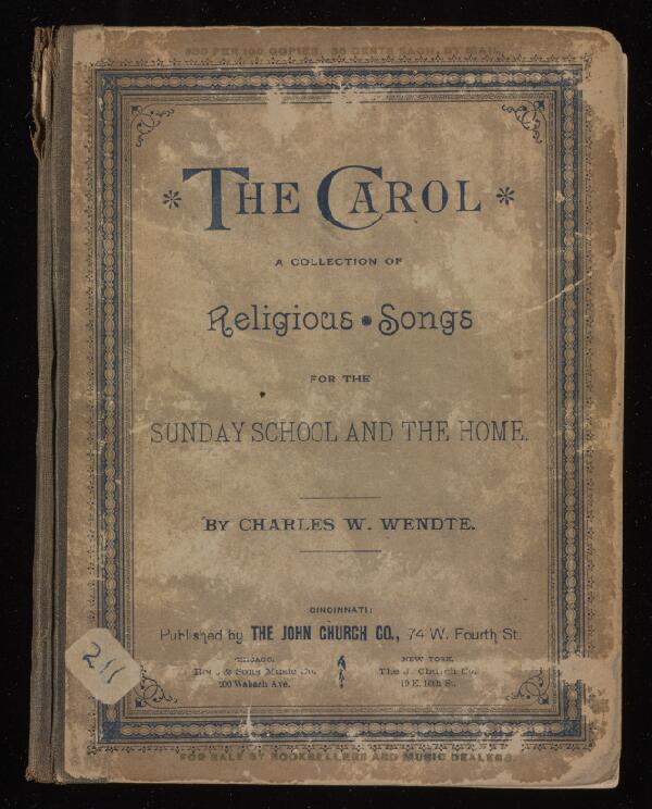 First page of The Carol