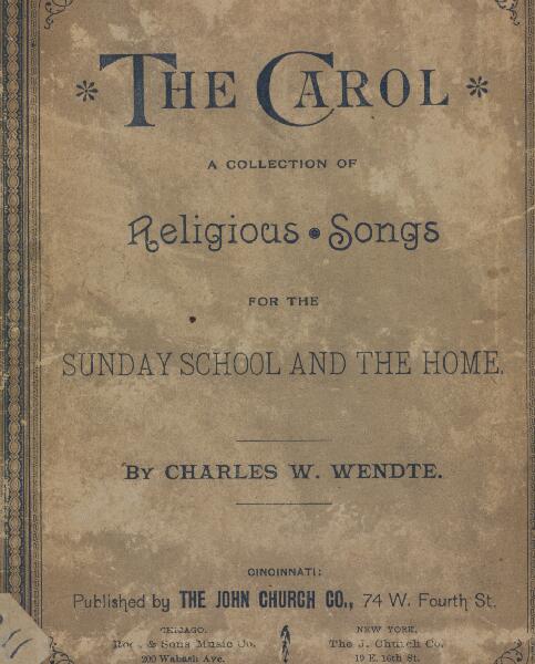 First page of The Carol