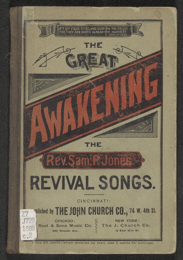 First page of The Great Awakening