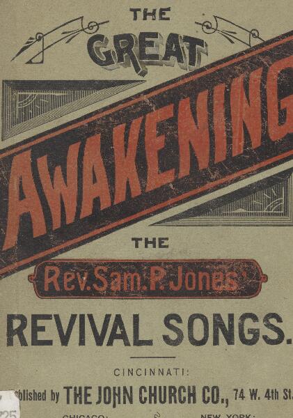 First page of The Great Awakening