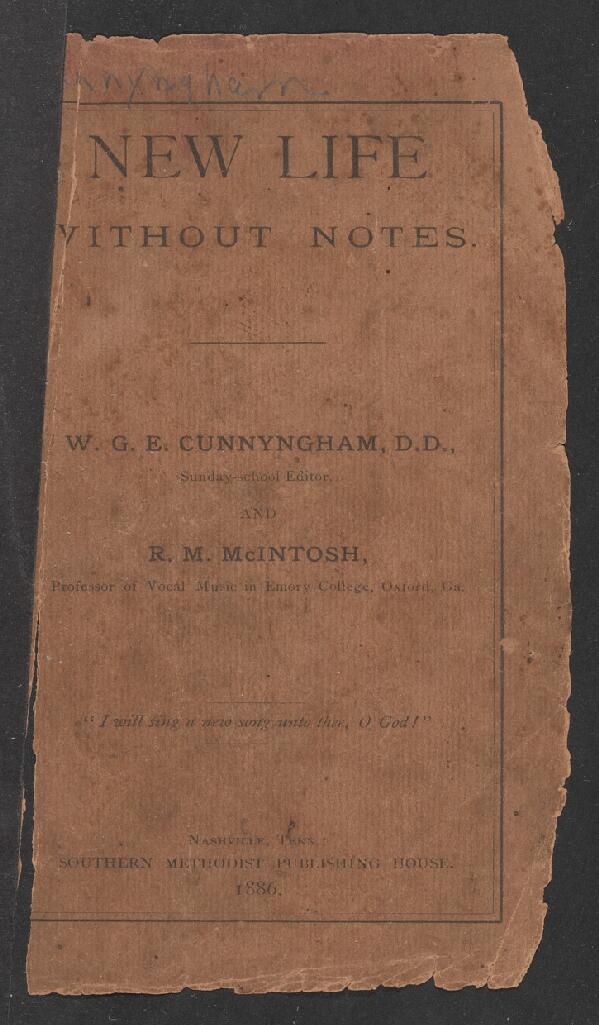 First page of New Life