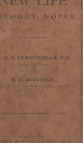 First page of New Life