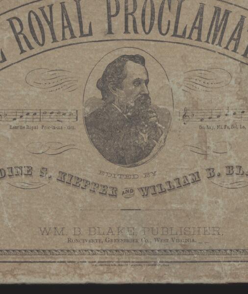 First page of The Royal Proclamation