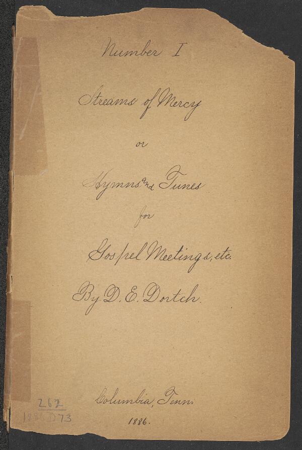 First page of Streams of Mercy